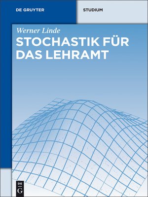 cover image of Stochastik für das Lehramt